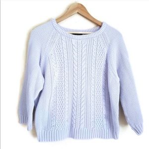 J. Crew lavender sweater size M